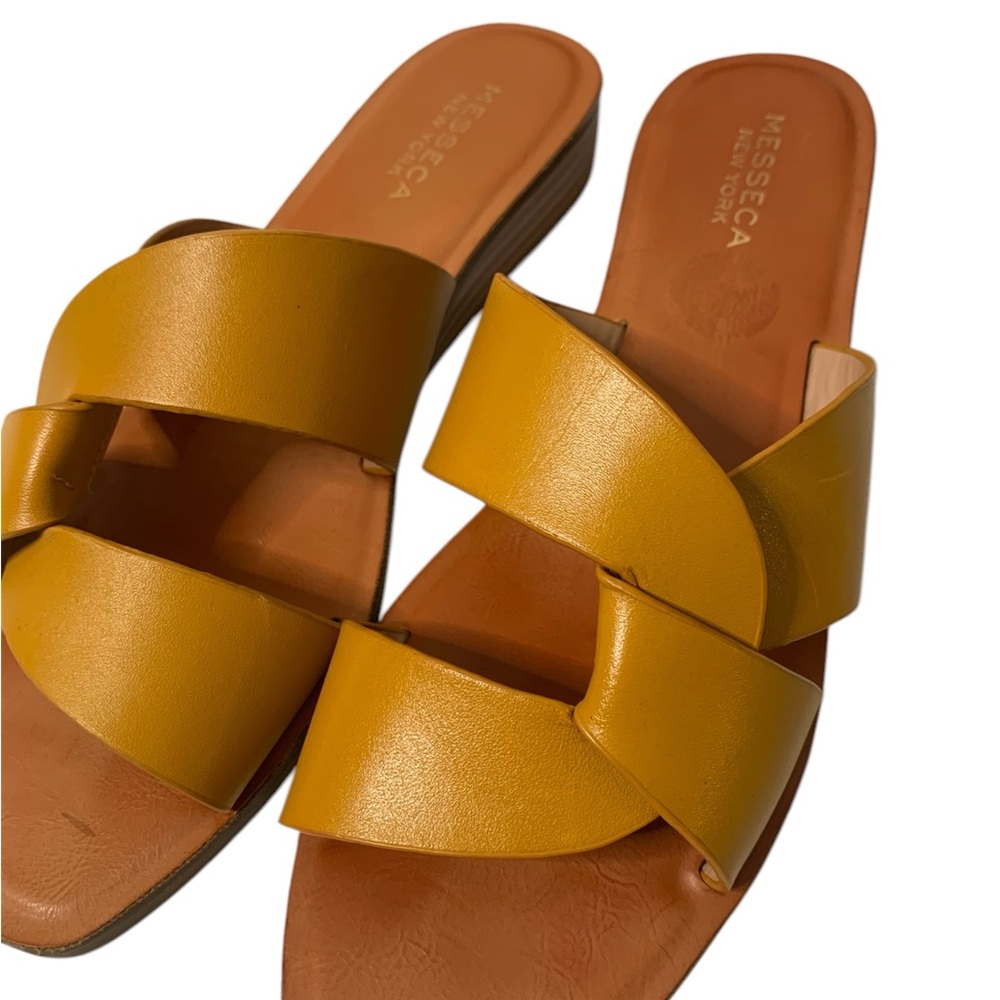 Messeca Leather Tyla Wedge Sandals View 3